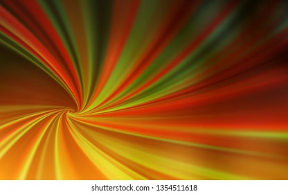Dark Orange vector abstract bright template. Abstract colorful illustration with gradient. Elegant background for a brand book.