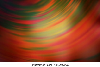 Dark Orange vector abstract bright template. Creative illustration in halftone style with gradient. Elegant background for a brand book.