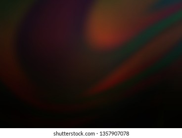 Dark Orange vector abstract bright background. Colorful illustration in blurry style with gradient. The template for backgrounds of cell phones.