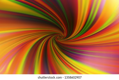 Dark Orange vector abstract bright pattern. Shining colored illustration in smart style. The best blurred design for your business.