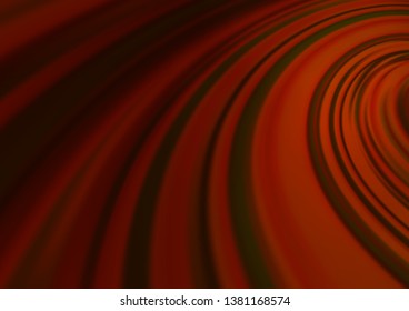 Dark Orange vector abstract bright template. Glitter abstract illustration with an elegant design. The template can be used for your brand book.