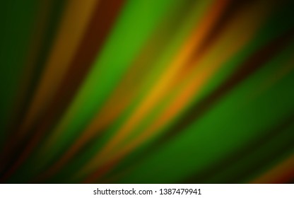 Dark Orange vector abstract bright template. Colorful illustration in abstract style with gradient. Elegant background for a brand book.