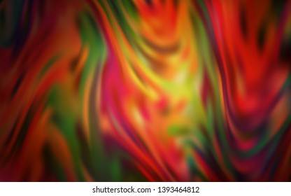Dark Orange vector abstract bright pattern. Shining colored illustration in smart style. Smart design for your work.