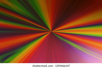 Dark Orange vector abstract bright template. New colored illustration in blur style with gradient. New style design for your brand book.