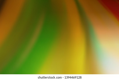 Dark Orange vector abstract bright texture. Modern abstract illustration with gradient. Blurred design for your web site.