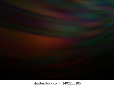 Dark Orange vector abstract bright template. Colorful abstract illustration with gradient. The elegant pattern for brand book.