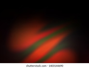 Dark Orange vector abstract bright background. Colorful illustration in abstract style with gradient. The template can be used for your brand book.