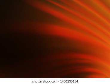 Dark Orange vector abstract bright template. An elegant bright illustration with gradient. The background for your creative designs.