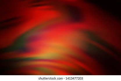 Dark Orange vector abstract bright texture. New colored illustration in blur style with gradient. Elegant background for a brand book.