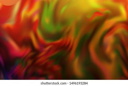 Dark Orange vector abstract bright pattern. Abstract colorful illustration with gradient. Background for a cell phone.