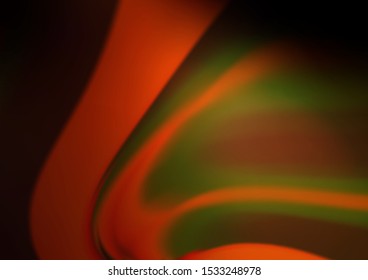 Dark Orange vector abstract bright background. Colorful illustration in blurry style with gradient. A completely new template for your design.