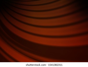 Dark Orange vector abstract bright template. Creative illustration in halftone style with gradient. A completely new template for your design.
