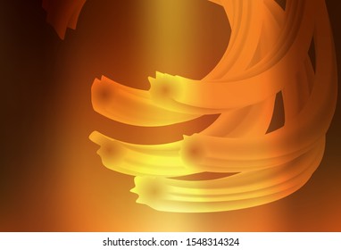 Dark Orange vector abstract bright texture. Shining colorful illustration in smart style. Blurred design for your web site.