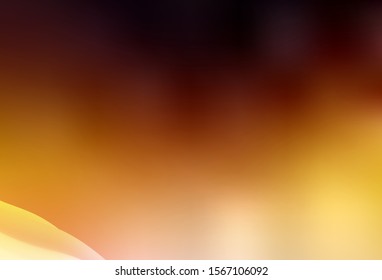 Dark Orange vector abstract bright template. Modern abstract illustration with gradient. Smart design for your work.