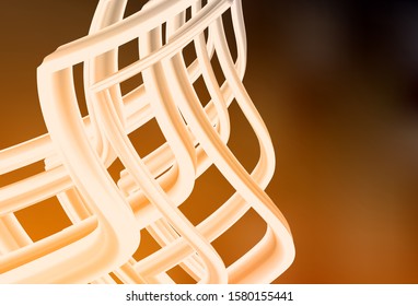 Dark Orange vector abstract bright template. Abstract colorful illustration with gradient. New way of your design.