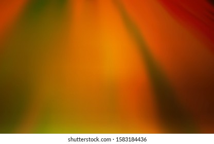 Dark Orange vector abstract bright template. Colorful illustration in abstract style with gradient. The best blurred design for your business.