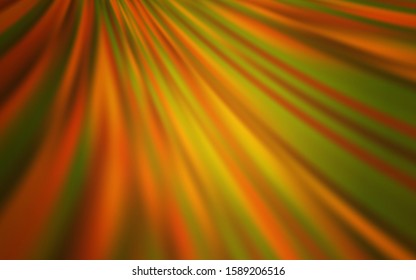 Dark Orange vector abstract bright pattern. An elegant bright illustration with gradient. New way of your design.