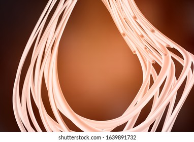 Dark Orange vector abstract bright template. Abstract colorful illustration with gradient. New design for your business.