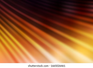 Dark Orange vector abstract bright pattern. Glitter abstract illustration with gradient design. New way of your design.