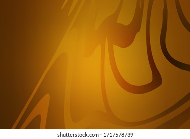 Dark Orange vector abstract bright pattern. Abstract colorful illustration with gradient. New way of your design.