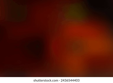 Fondo brillante abstracto del vector del naranja oscuro. Ilustración abstracta moderna con gradiente. Plantilla para teléfonos celulares.