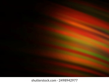 Fondo brillante abstracto de Vector naranja oscuro. Una elegante ilustración brillante con degradado. El mejor diseño borroso para tu negocio.