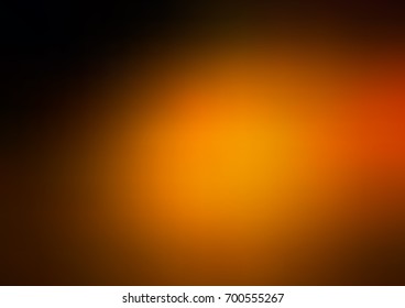 Dark Orange vector abstract bright template. Colorful illustration in abstract style with gradient. Brand-new design for your business.