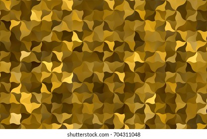 Dark Orange vector abstract cambered pattern. A sample with blurred shapes. The elegant pattern can be used as part of a brand book.