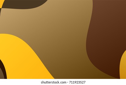 Dark Orange vector abstract cambered background. A completely new color illustration in a vague style. The textured pattern can be used for background.