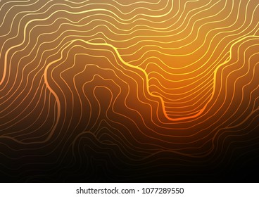 Dark Orange vector abstract doodle background. A completely new color illustration in doodle style. Hand painted design for web, leaflet, textile.