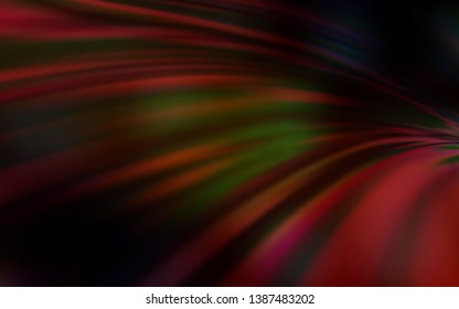 Dark Orange vector abstract layout. A completely new colored illustration in blur style. Background for designs.