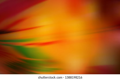 Dark Orange vector abstract layout. New colored illustration in blur style with gradient. Completely new design for your business.
