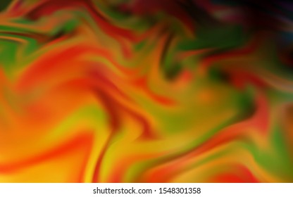 Dark Orange vector abstract layout. Colorful illustration in abstract style with gradient. Background for designs.
