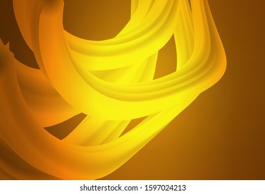 Dark Orange vector abstract layout. Modern abstract illustration with gradient. New style for your business design.