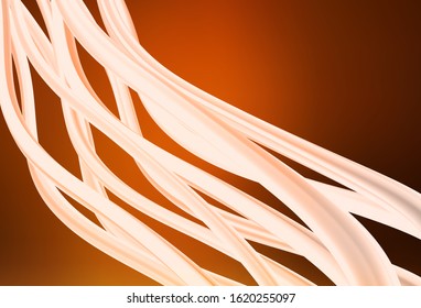 Dark Orange vector abstract layout. Abstract colorful illustration with gradient. New style design for your brand book.