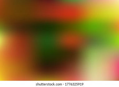 Dark Orange vector abstract layout. Colorful abstract illustration with gradient. New style design for your brand book.