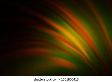 Dark Orange vector abstract layout. An elegant bright illustration with gradient. Completely new design for your business.