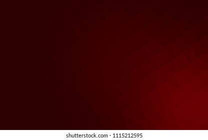 Dark Orange vector abstract mosaic pattern. A completely new color illustration in a vague style. Brand new design for your business.