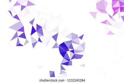 Dark Orange vector abstract mosaic pattern. Elegant bright polygonal illustration with gradient. Pattern for a brand book's backdrop.