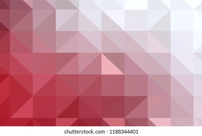 Dark Orange vector abstract mosaic pattern. Polygonal abstract illustration with gradient. Brand new design for your business.