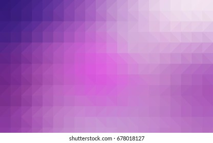 Dark Orange vector abstract mosaic background. Creative geometric illustration in Origami style with gradient. A completely new template for your business design.