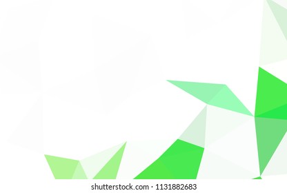 Dark Orange vector abstract polygonal pattern. Creative geometric illustration in Origami style with gradient. Template for cell phone's backgrounds.