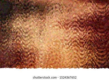 Dark Orange vector abstract polygonal pattern. Colorful illustration in abstract style with triangles. Textured pattern for your backgrounds.