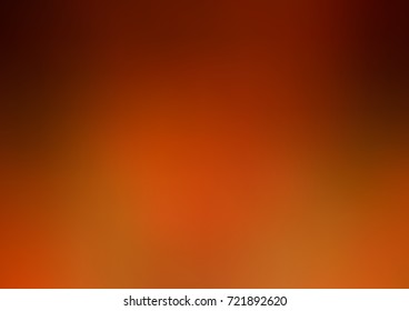 Dark Orange vector abstract template. A vague abstract illustration with gradient. The template can be used as a background of a cell phone.