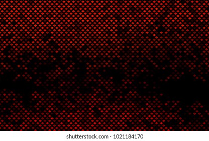 Dark Orange vector abstract textured polygonal background. Blurry rectangular design. The pattern with repeating rectangles can be used for background.