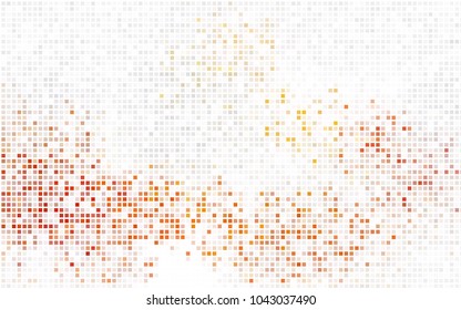 Dark Orange vector abstract textured polygonal background. Blurry rectangular design. The pattern with repeating rectangles can be used for background.