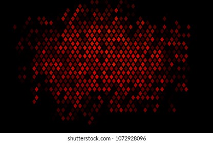 Dark Orange vector abstract textured polygonal background. Blurry rectangular design. The pattern with repeating rectangles can be used for background.