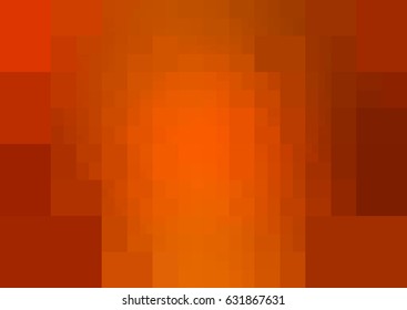 Dark orange vector abstract textured polygonal background. Blurry rectangle design. Pattern can be used for background.