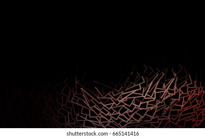 Dark Orange vector abstract textured polygonal background. Blurry rectangular design. The pattern with repeating rectangles can be used for background.