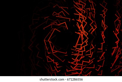 Dark Orange vector abstract textured polygonal background. Blurry rectangular design. The pattern with repeating rectangles can be used for background.